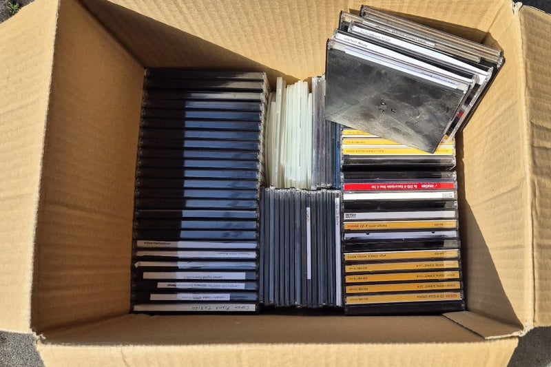 Box of CD Cases Carousel 1