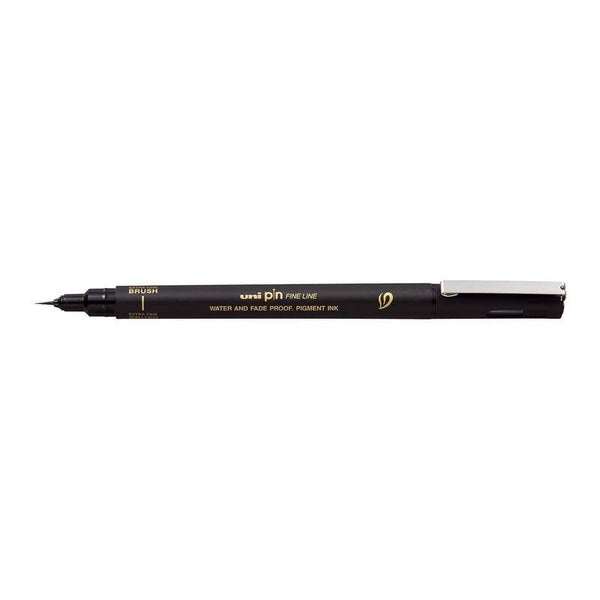 Uni Pin Fineline Ultra Fine Brush Tip Marker - Black 249800 Carousel 1