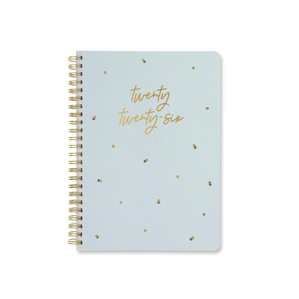 Letts A5 Celebrate Diary Sky Blue 2026 WTV Polka Dot Carousel 1