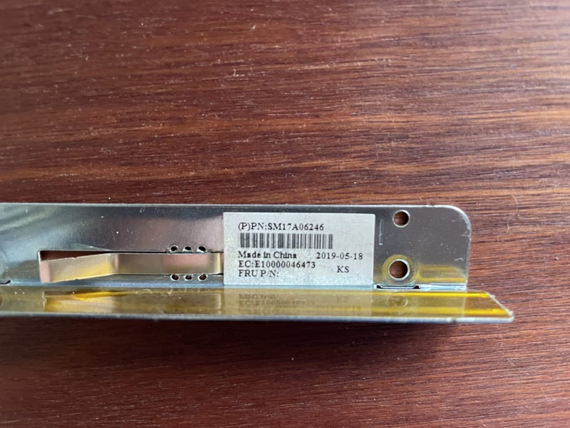 2.5" SAS HDD ThinkSystem Caddy Carousel 3