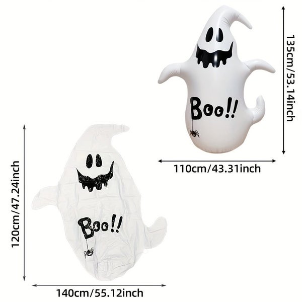 NNETM Halloween Ghost Pumpkin Yard Decor Carousel 4