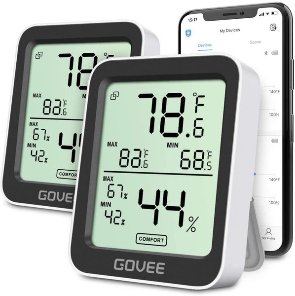 2 x Govee Smart App Bluetooth Thermometer Hygrometer Carousel 1