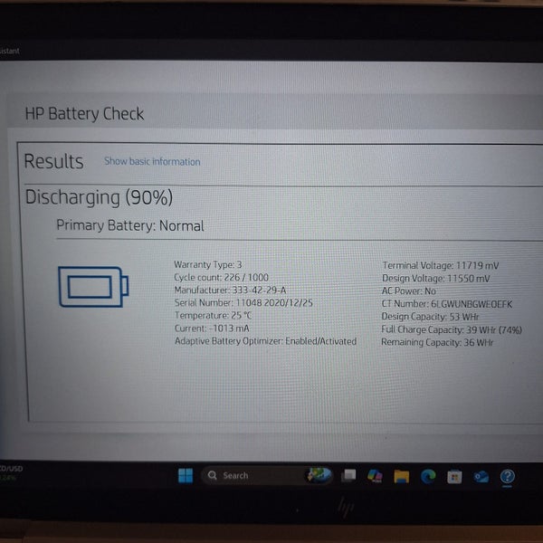 $1 RESERVE HP Elitebook 830 G7 Notebook - Windows 11 25H2 Pro - Laptop Only63940525920385113