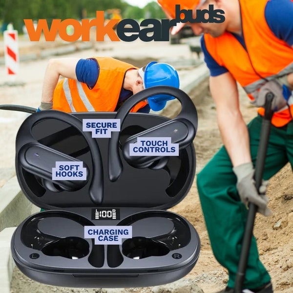 Earbuds - SecureFit Pro - Move Freely With Double Hook Confidence64272403720323112