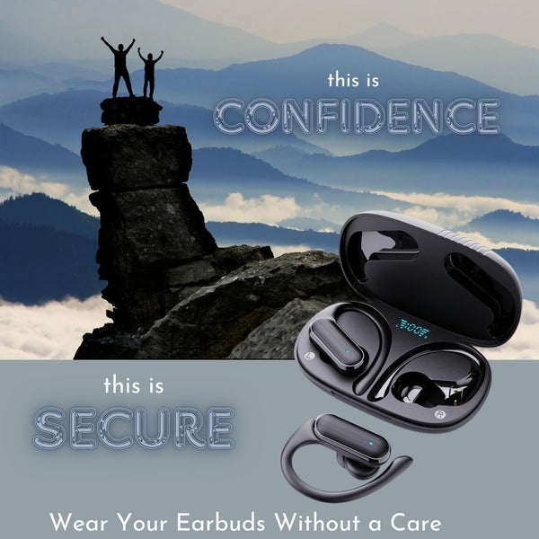 Wireless Earbuds – Secure Fit – Double Hook Design Carousel 6