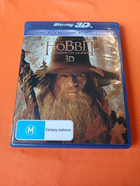 BLU RAY THE HOBBIT AN UNEXPECTED JOURNEY 3D64482476774787110