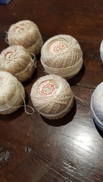 Crochet cottons x7 Carousel 6