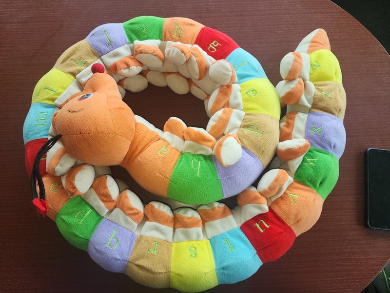 Caterpillar Alphabet Soft Toy Carousel 1