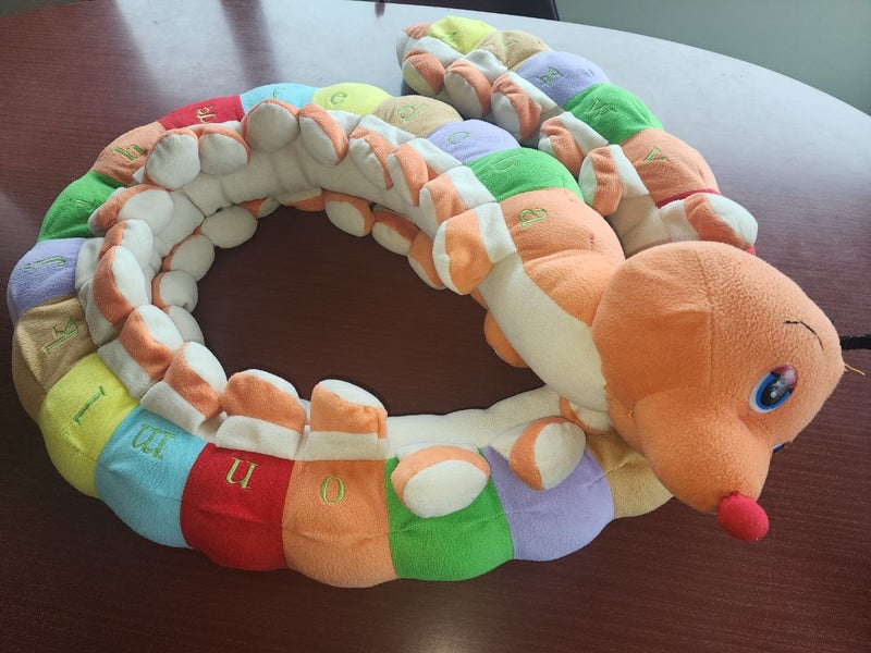 Caterpillar Alphabet Soft Toy Carousel 2