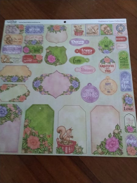 Heartfelt creations oak berry lane collection Carousel 1