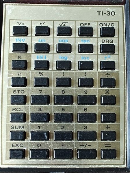 Texas Instruments TI-30 Scientific calculator Carousel 2