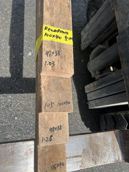 100x40 mixed Rewarewa Timber Boards – 5 LM (Kiln-Dried) Carousel 1