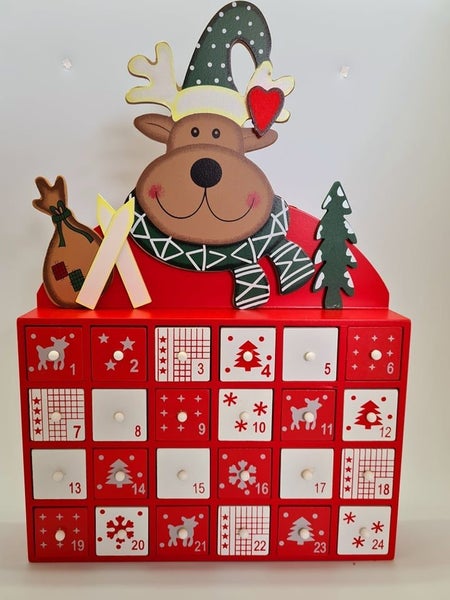 ADVENT CALENDAR - CHRISTMAS REINDEER Carousel 1