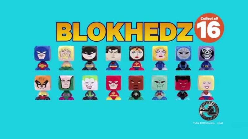 Z Garage Blokhedz DC Comics Full Set 16 Figures Carousel 2
