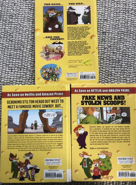 Geronimo Stilton comics x3 Carousel 2