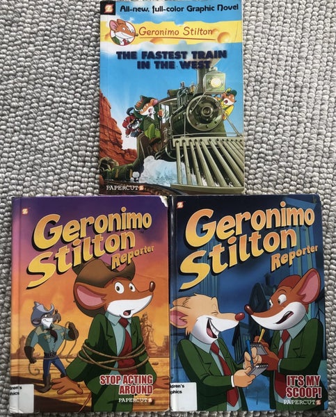 Geronimo Stilton comics x3 Carousel 1
