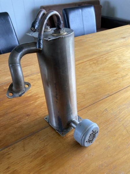 Gold dredge heat exchanger. Carousel 1