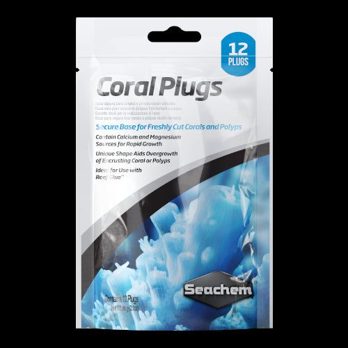 Seachem Coral Plugs 12 pack Carousel 1