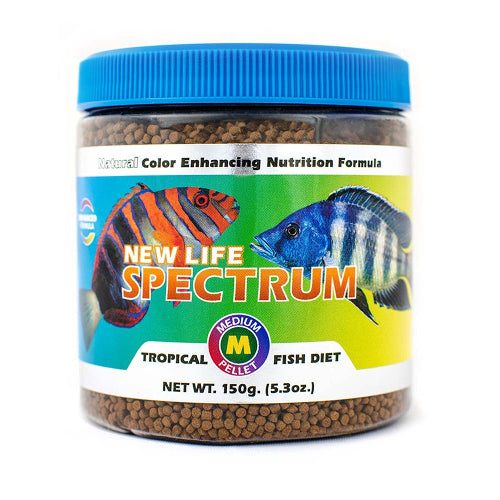 New Life Spectrum Tropical Fish Diet Medium Pellet Carousel 1