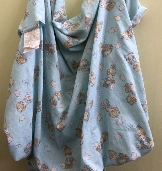 Precious Moments Fitted Cot Sheet Carousel 1