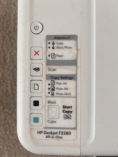 HP Desk Jet F2280 All in one Carousel 2
