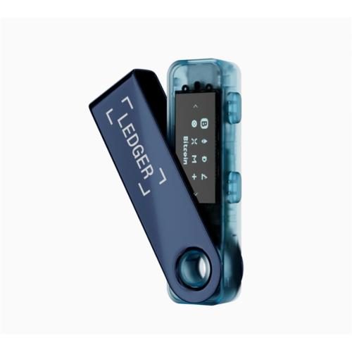 Ledger Nano S Plus Crypto Hardware Wallet - Neptune Blue Carousel 1