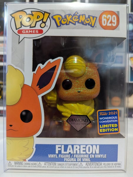FUNKO POP VINYL - POKEMON - FLAREON - 629 - DIAMOND - AFTERPAY - PING Carousel 1