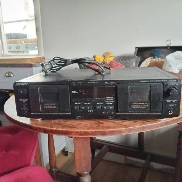 Sony cd player ,amp & double cassette player Carousel 3