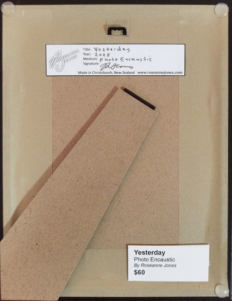 Yesterday - Framed Mixed Media by Roseanne Jones Carousel 2