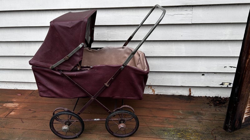 Vintage Cyclops child’s dolls pram Carousel 1
