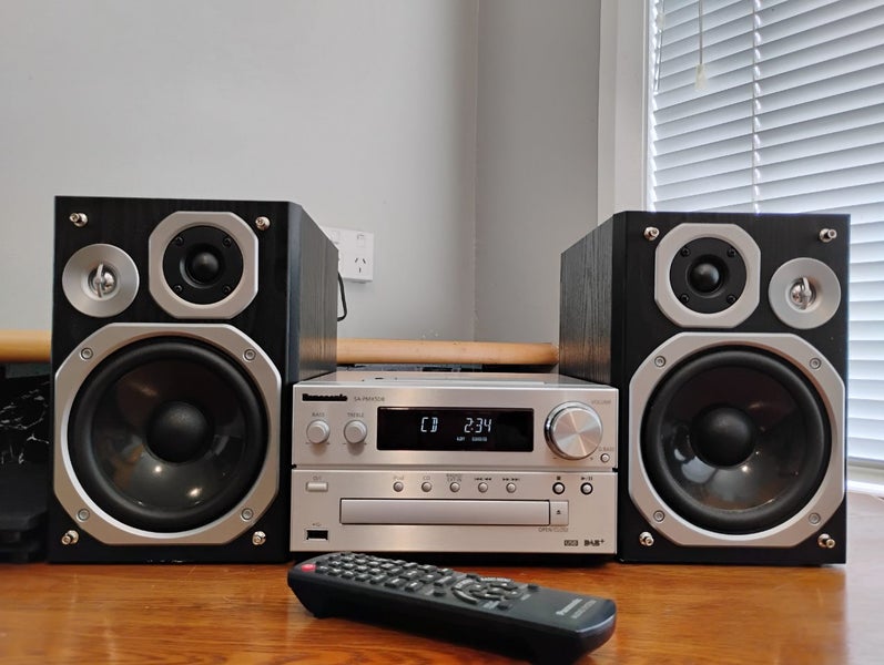 Panasonic CD Stereo SC-PMX5DB tested. Carousel 1