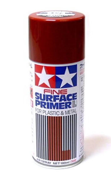 Tamiya 87160 Fine Surface Primer Red Oxide 180ml Carousel 1