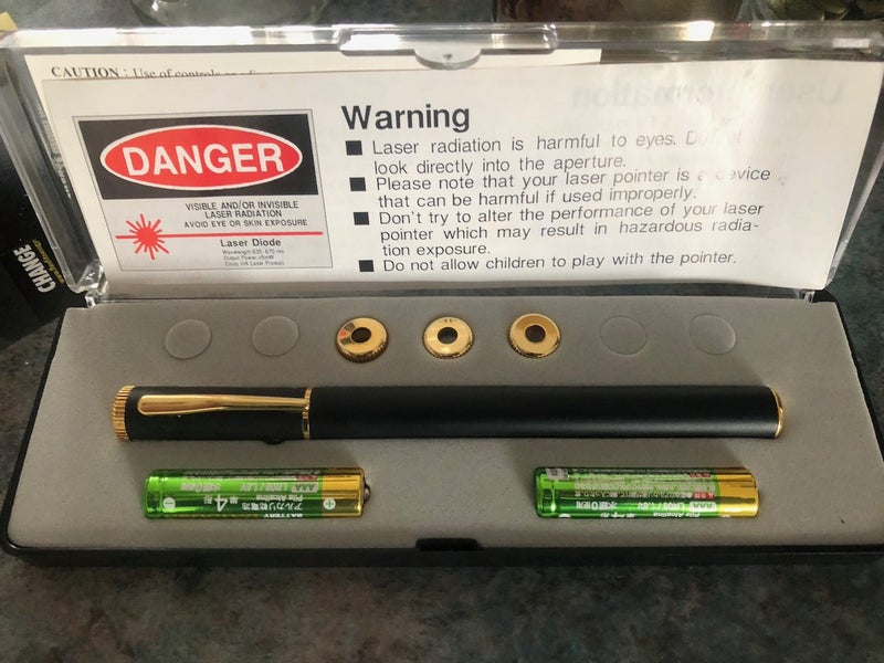 Laser pointer Carousel 2