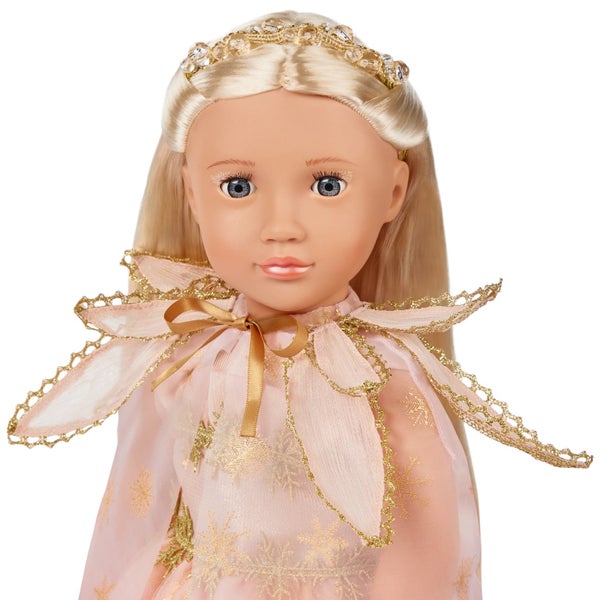 OG Christmas Crystal 18" Doll Carousel 2