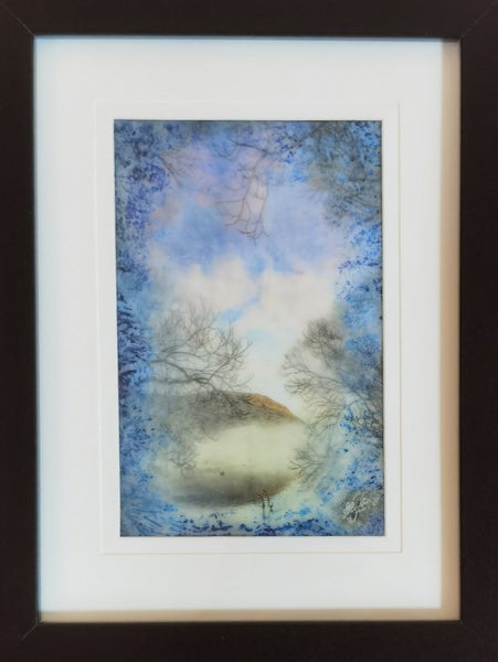 Winter Morning - Framed Mixed Media by Roseanne Jones Carousel 1
