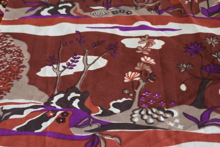Groovy Vintage Genuine 70s Fabric Carousel 1