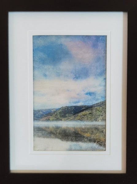 Lake Forsyth - Framed Mixed Media by Roseanne Jones Carousel 1