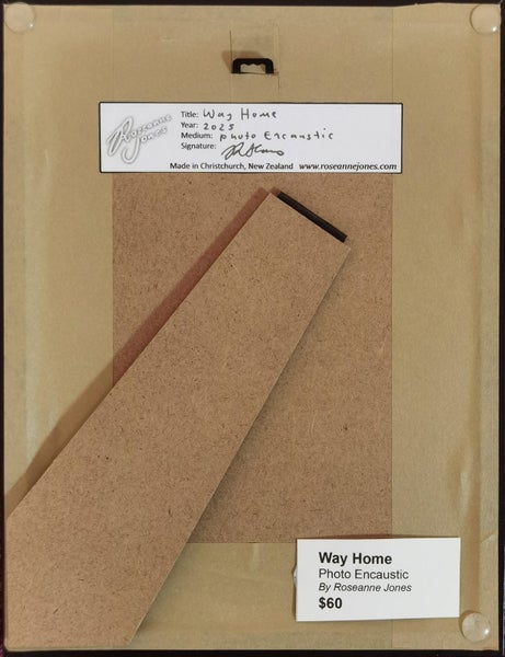 Way Home - Framed Mixed Media by Roseanne Jones Carousel 2