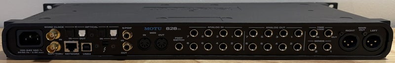 MOTU 828ES Audio Interface - Thunderbolt, USB 2, Network Carousel 2