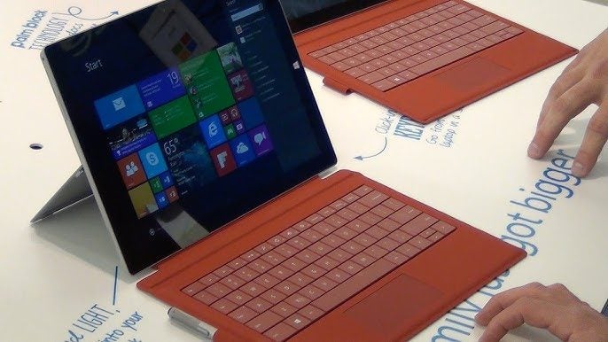 Microsoft Surface Pro 3 i7-4650 2.3ghz 8 Gb Ram 512Gb SSD Win10 Touchscreen Carousel 1