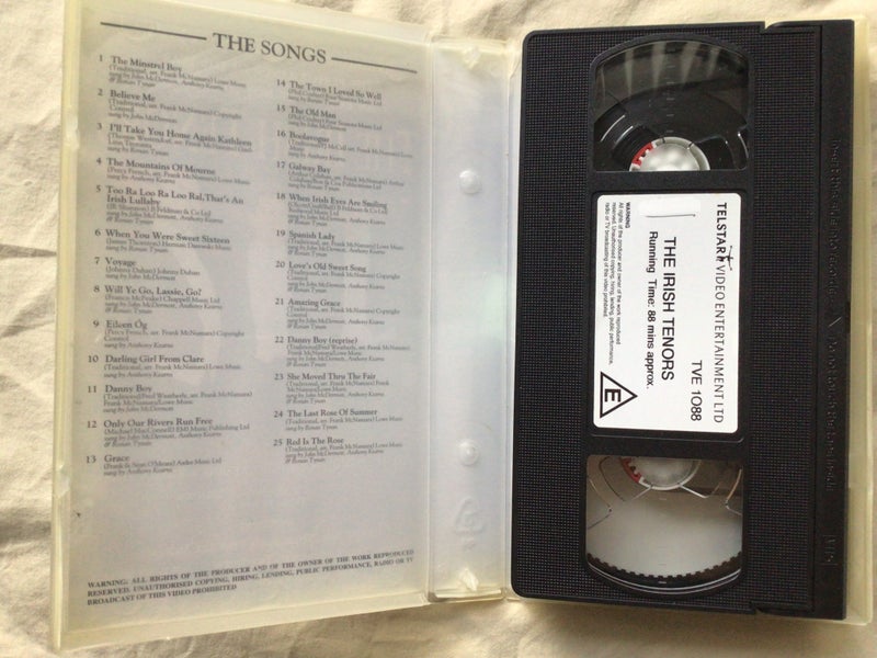 VHS The Irish Tenors Carousel 2