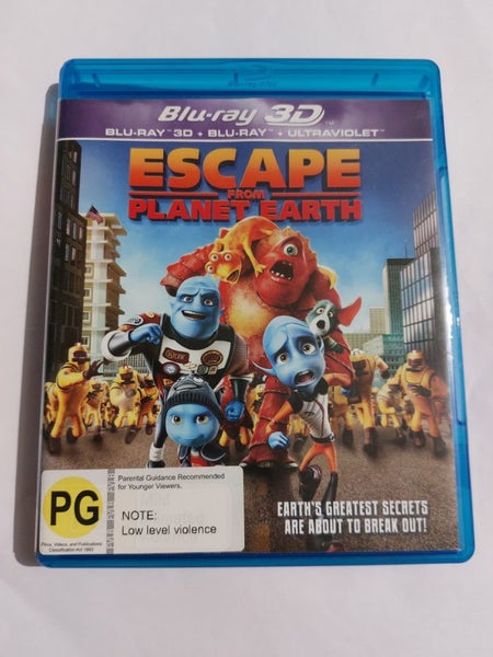 Escape From Planet Earth - 3D Blu-Ray - Aus Release - Region B Carousel 1