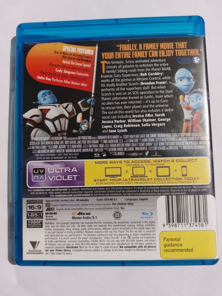 Escape From Planet Earth - 3D Blu-Ray - Aus Release - Region B Carousel 2