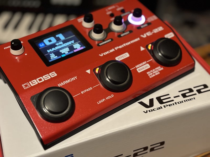 Boss VE-22 Vocal Multi Effects Pedal + Looper Carousel 2