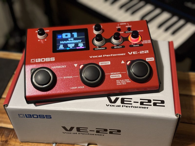 Boss VE-22 Vocal Multi Effects Pedal + Looper Carousel 1