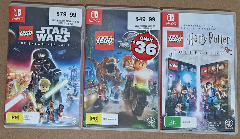 Nintendo Switch LEGO Games x3 Carousel 1