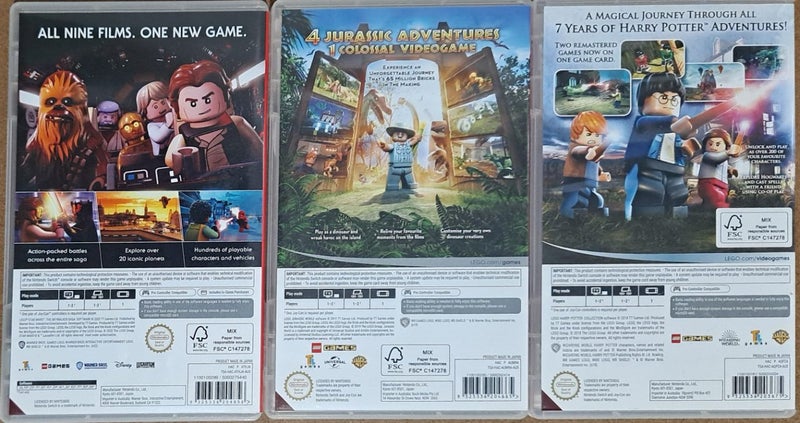 Nintendo Switch LEGO Games x3 Carousel 2