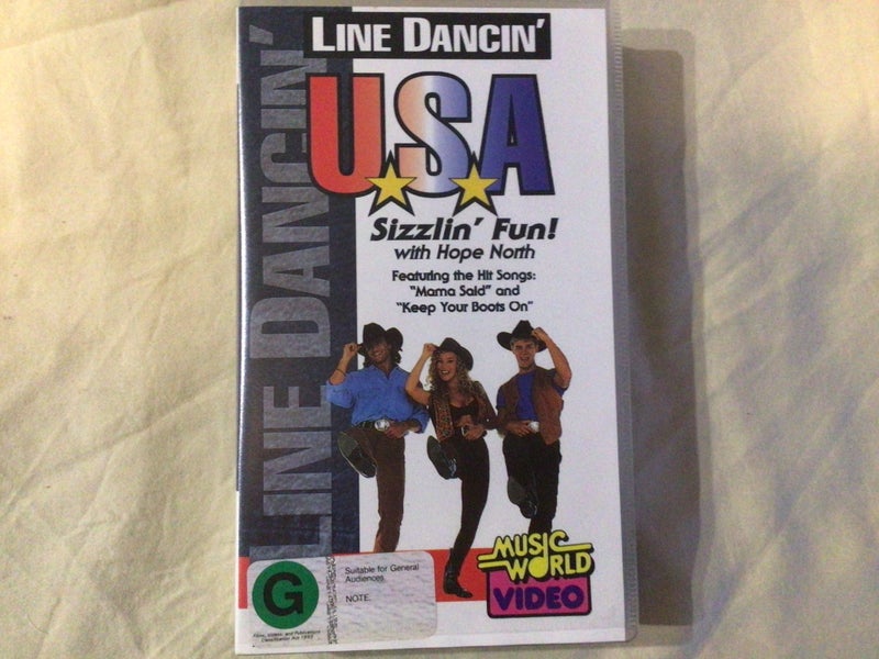 VHS Line Dancin’ USA Carousel 1