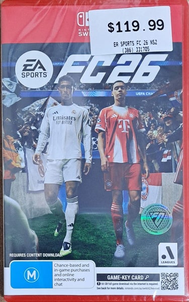 BRAND NEW Nintendo Switch 2 Game FC26 Carousel 1