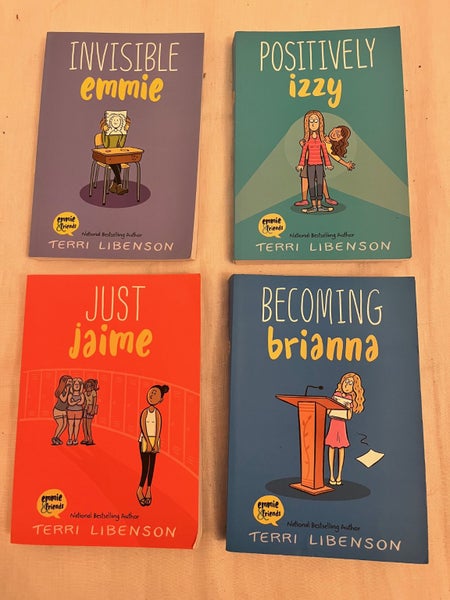 4 x Terri Libenson graphic novels Carousel 1